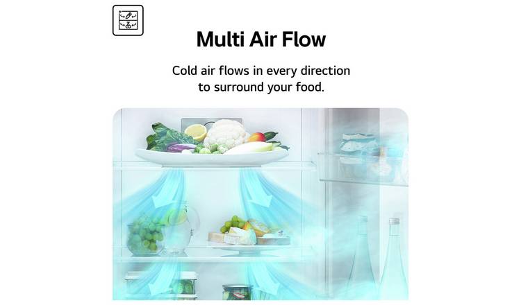 LG GSLC41PYPE American Fridge Freezer - Silver