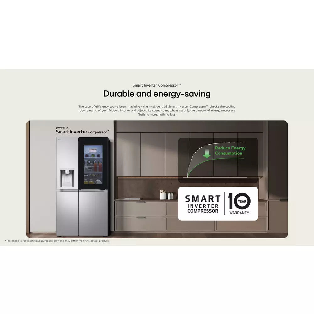 LG GSXE91BSAD American Fridge Freezer - Stainless/Steel