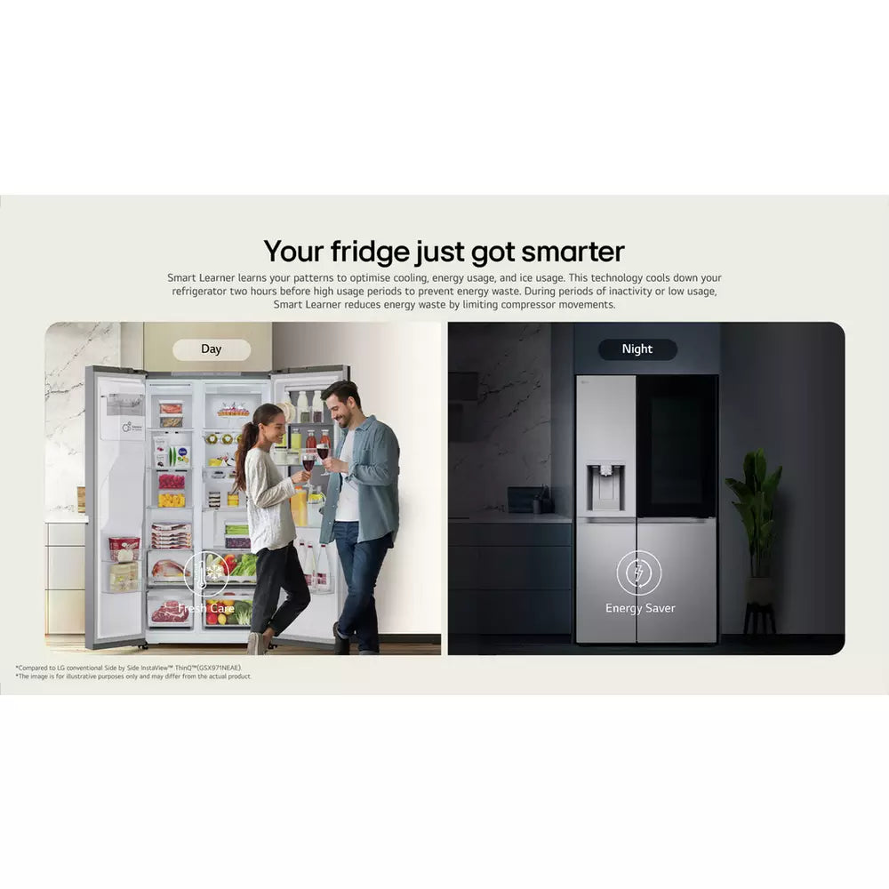 LG GSXE91BSAD American Fridge Freezer - Stainless/Steel