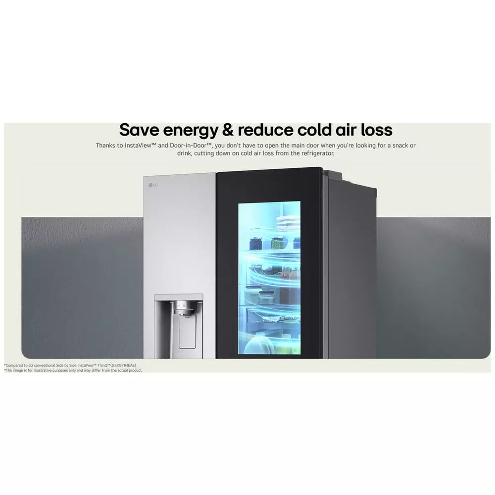 LG GSXE91BSAD American Fridge Freezer - Stainless/Steel
