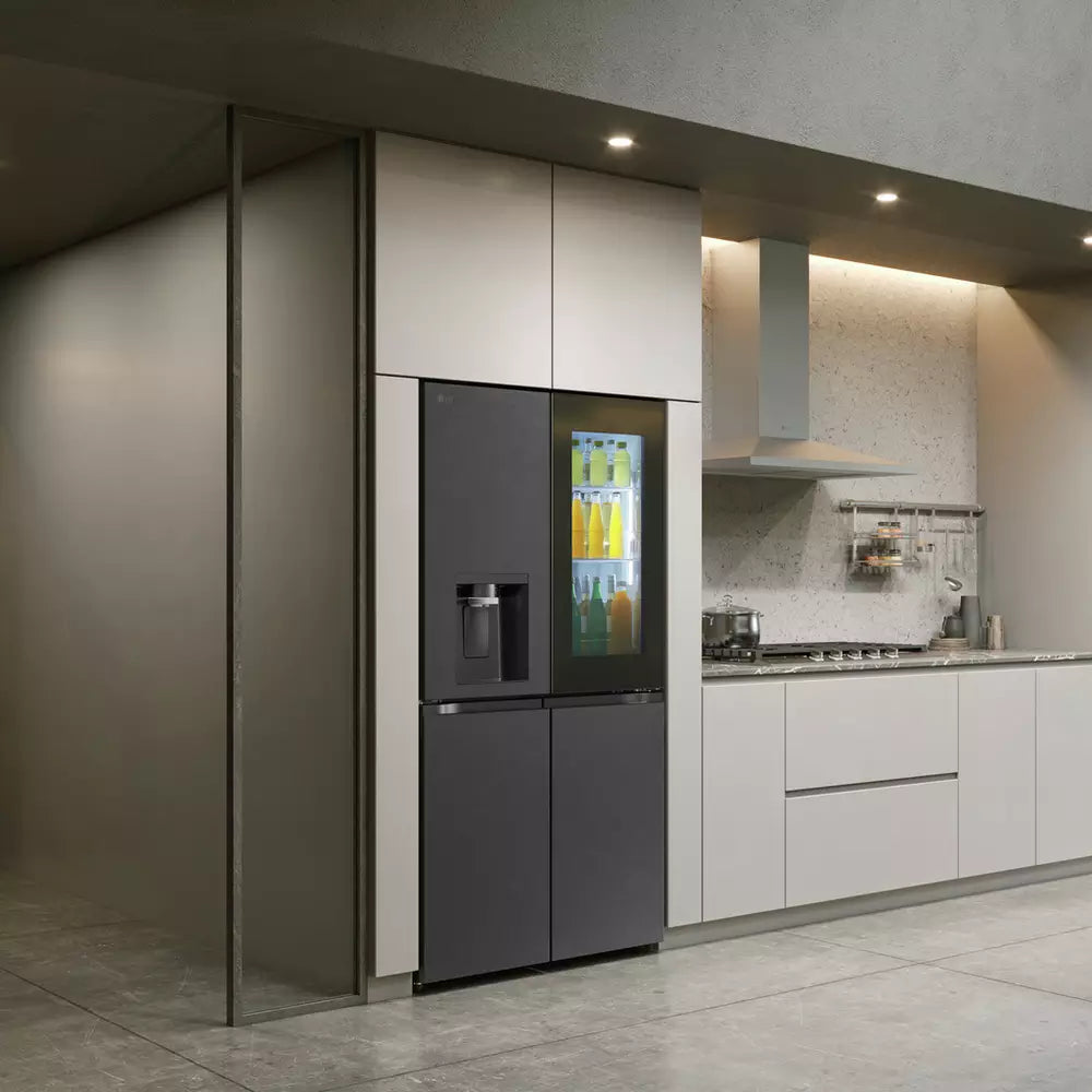 LG GSXE91EVAD American Fridge Freezer - Black