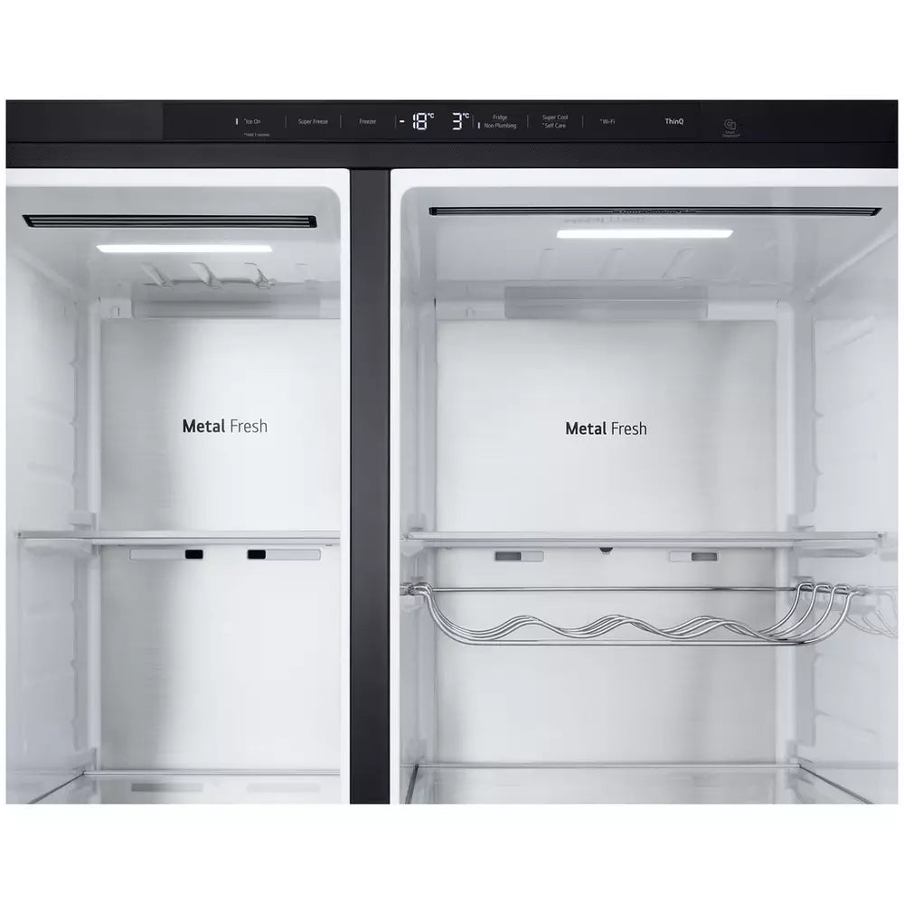 LG GSXE91EVAD American Fridge Freezer - Black