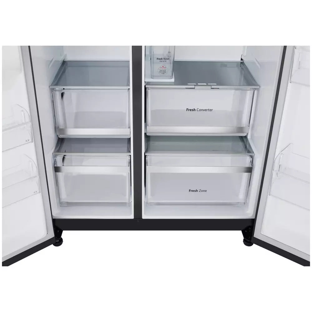 LG GSXE91EVAD American Fridge Freezer - Black