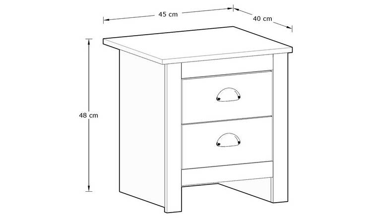 GFW Lancaster 3 Piece 2 Door Wardrobe Set - Black & Oak