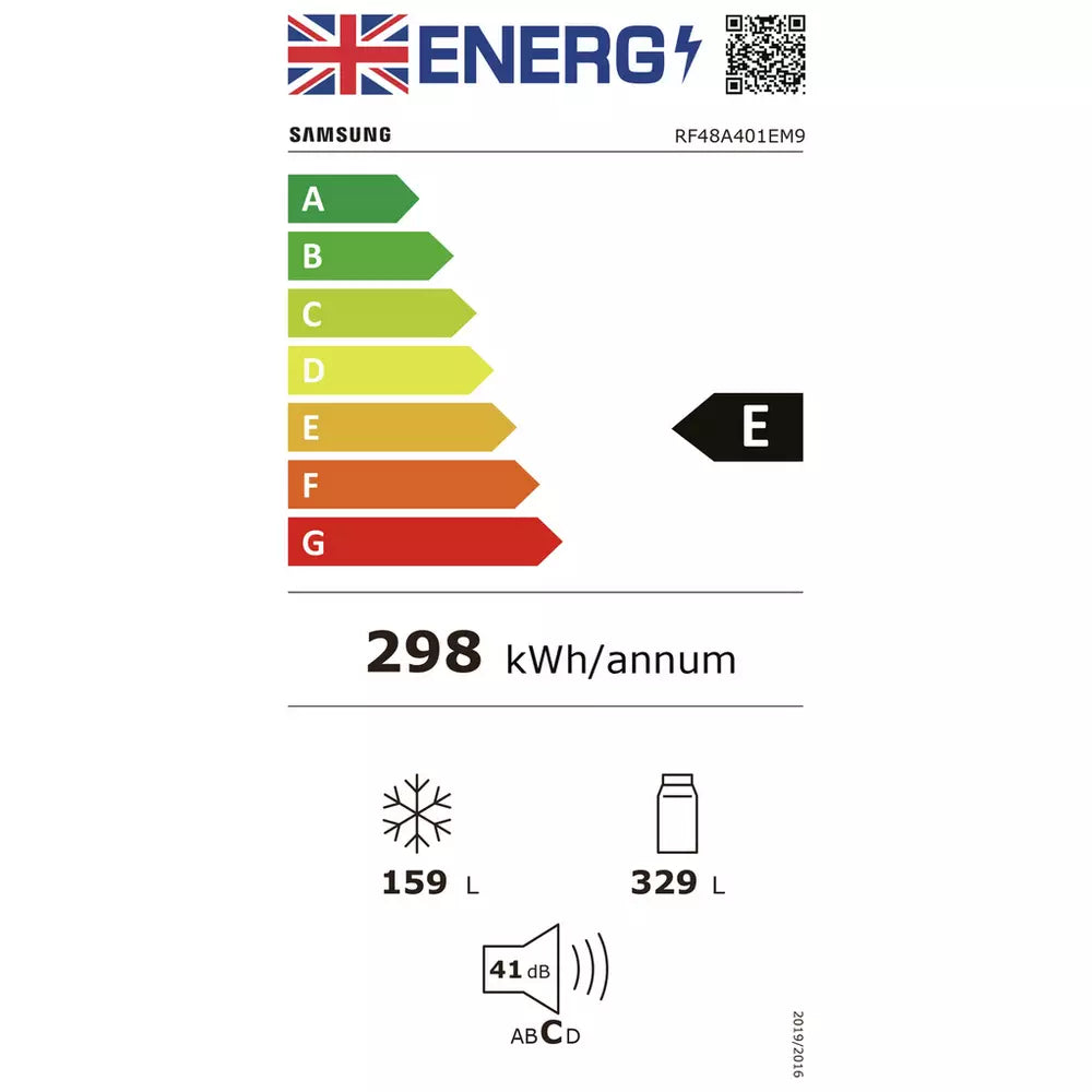 Samsung RF48A401EM9/EU Fridge Freezer - Silver
