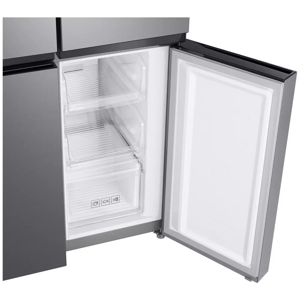 Samsung RF48A401EM9/EU Fridge Freezer - Silver