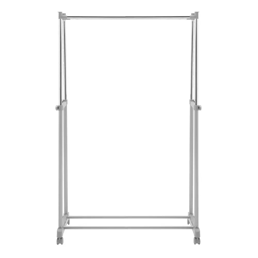 Argos Home Double Clothes Rail - Grey