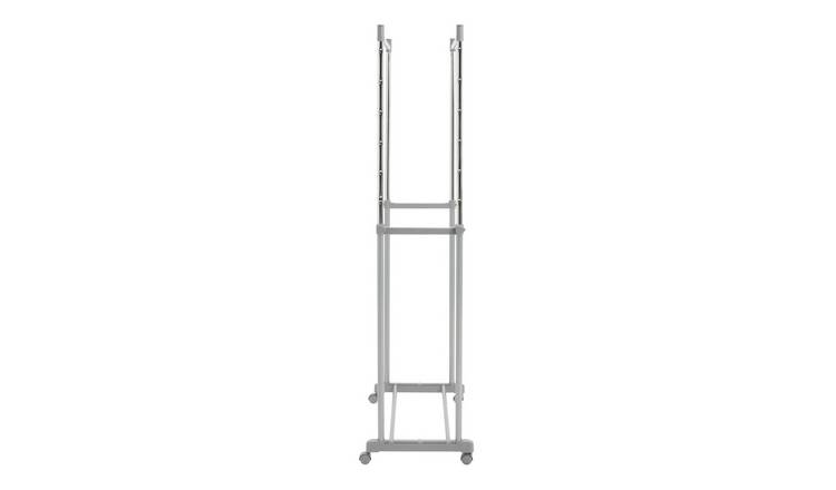 Argos Home Double Clothes Rail - Grey