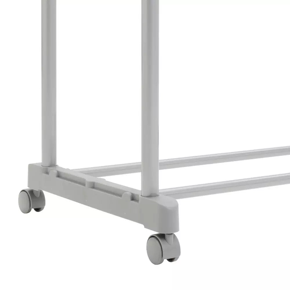 Argos Home Double Clothes Rail - Grey