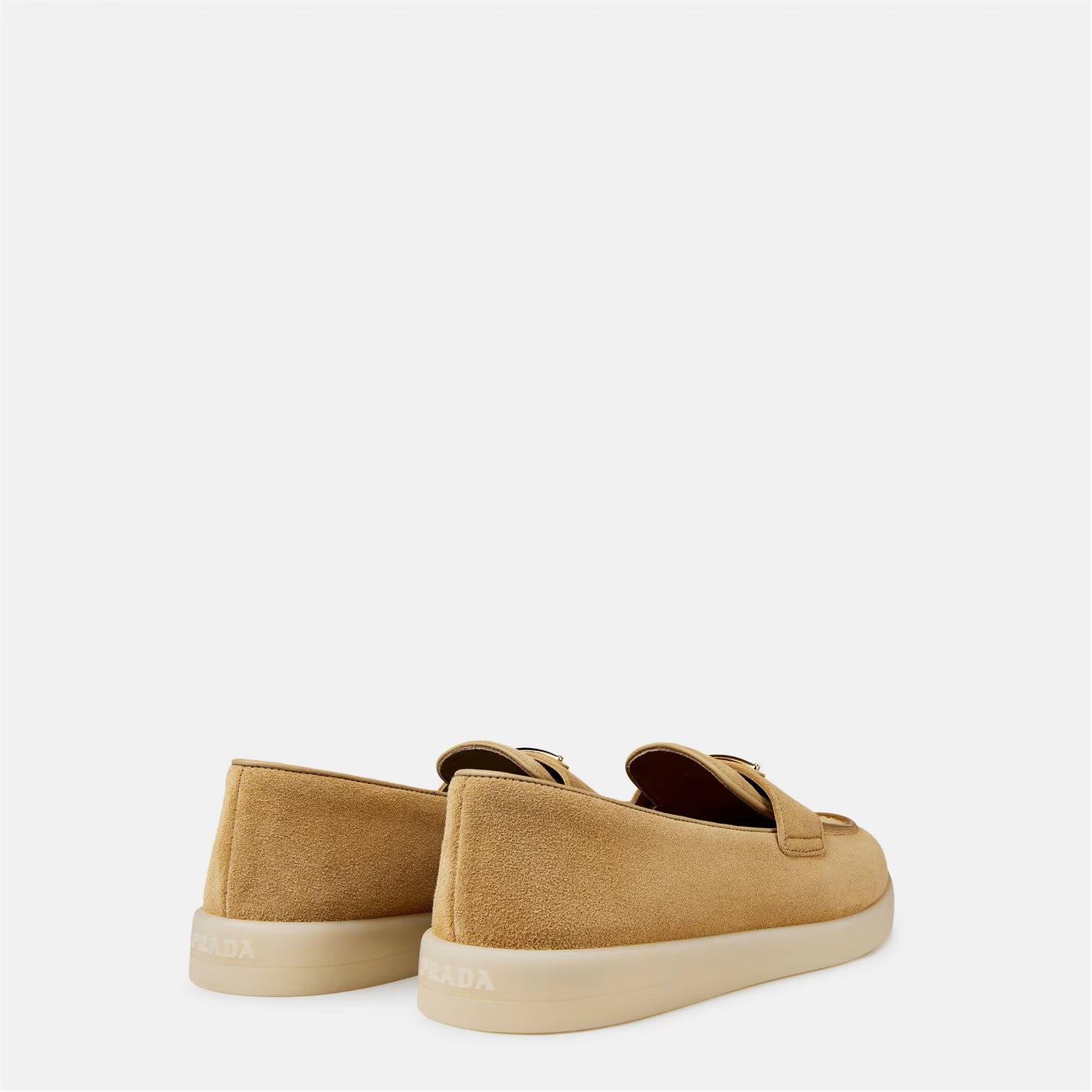 PRADA Suede Leather Loafers
