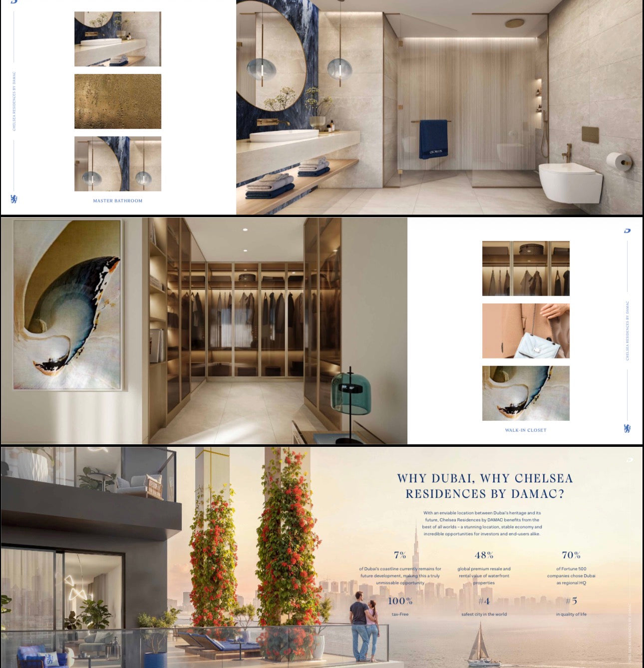 Chelsea Residences 1-2-3 Bedroom Ultra Luxury Homes — Dubai Maritime City