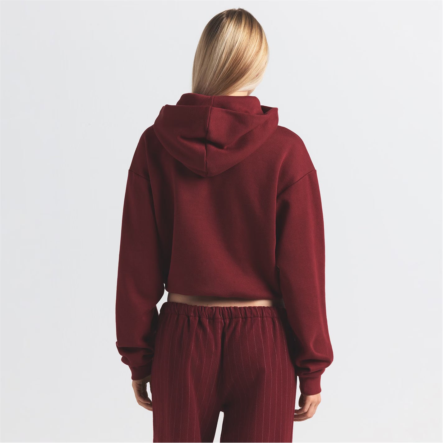 Womens Cotton Fleece Classic Pullover Hoodie