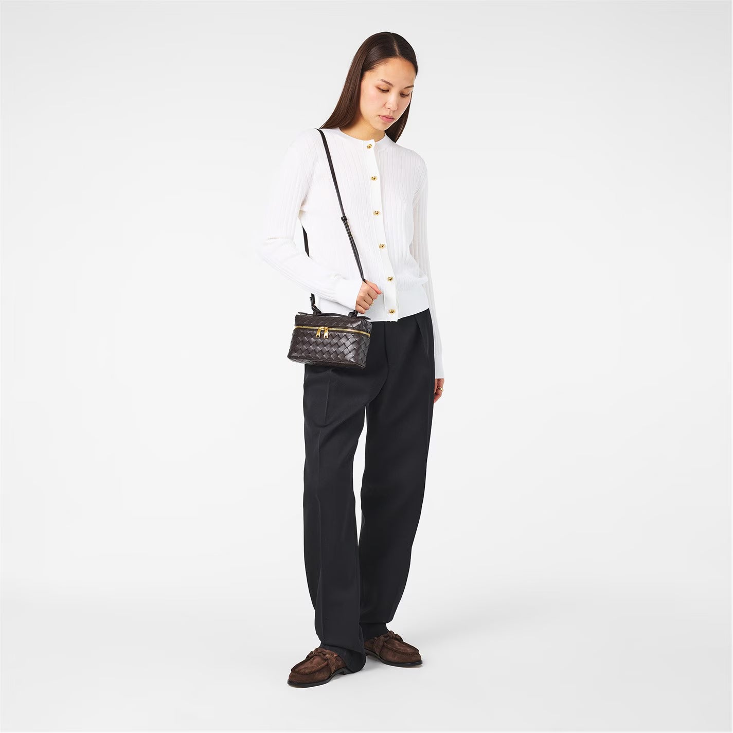 Classic Bang Bang Leather Top Handle Bag