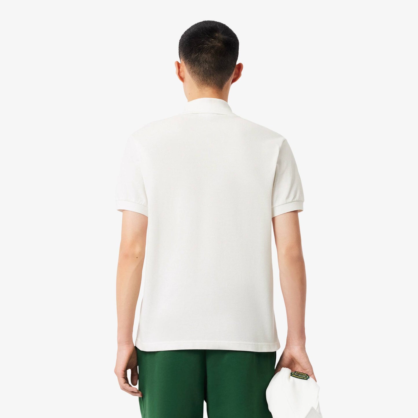 Classic Fit Petit Piqué Badge Polo Shirt