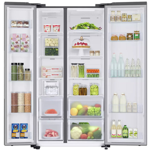 Samsung RS66A8101S9/EU American Fridge Freezer - Silver