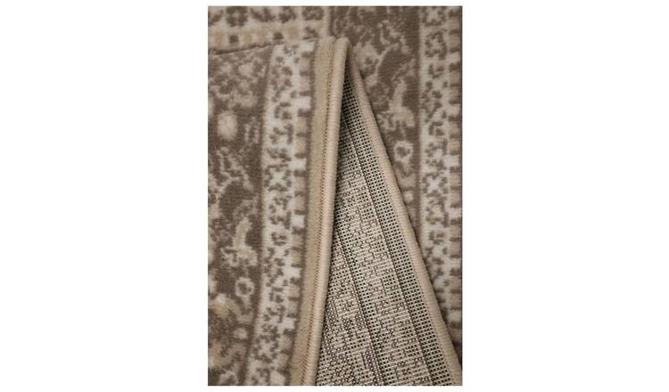 Homemaker Bukhura Traditional Natural Cut Pile Rug-200x290cm