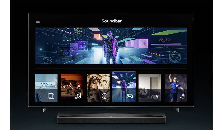 TCL Q75HK 5.1.2Ch Bluetooth Soundbar with Wireless Sub