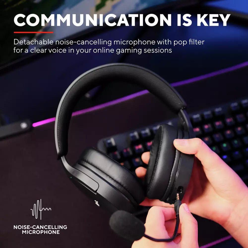 Trust GXT Fayzo PS5 Wireless Gaming Headset - Black