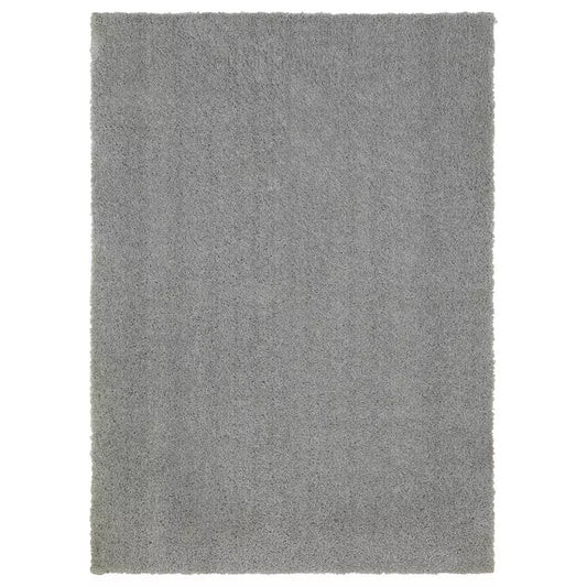 Habitat Shimmer Grey Cut Pile Rug - 80x150cm