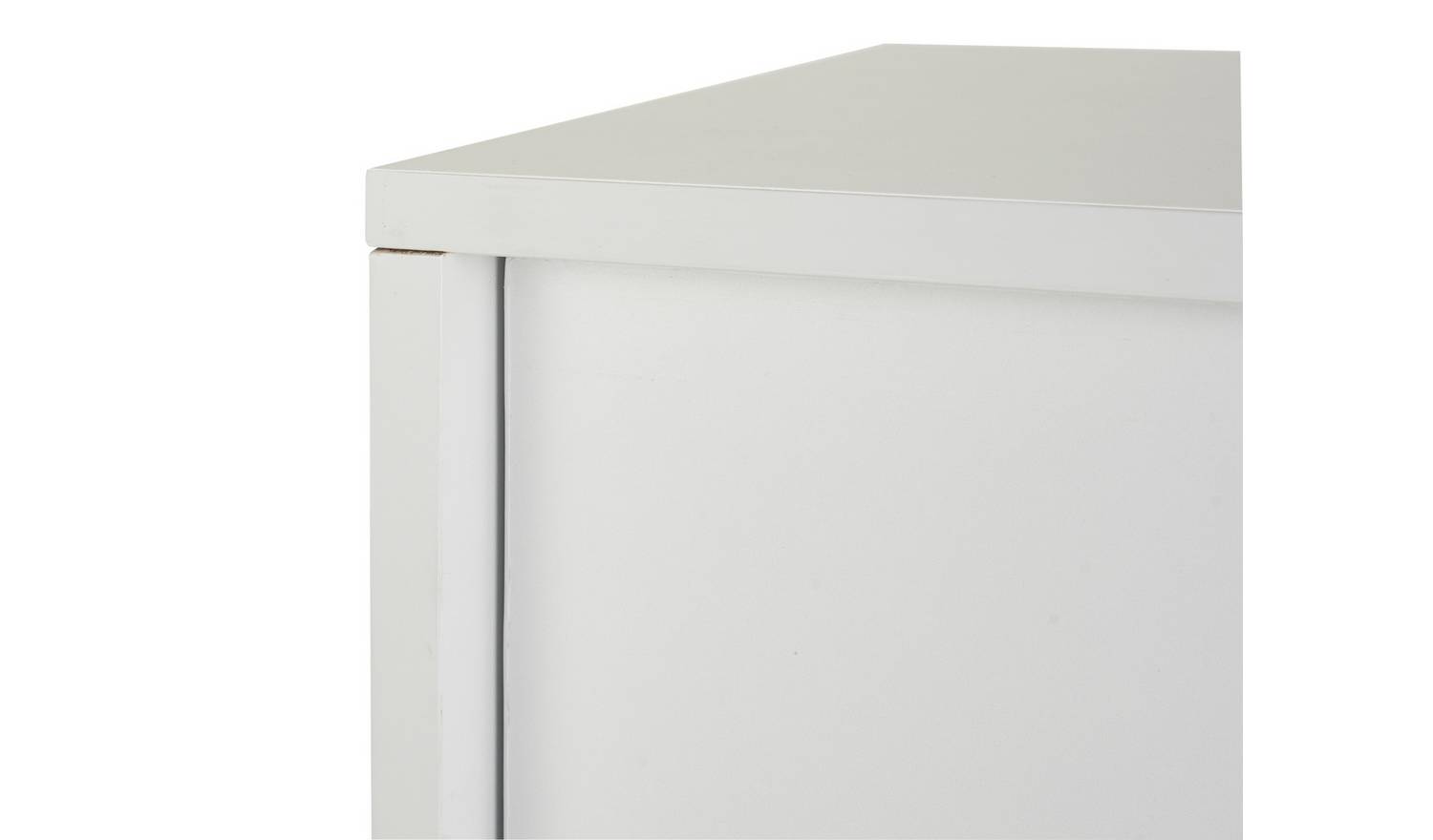 Argos Home Chloe 2 Door Shoe Storage Cabinet - White