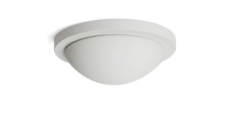 Argos Home Aspley Bathroom Flush to Ceiling Light - White