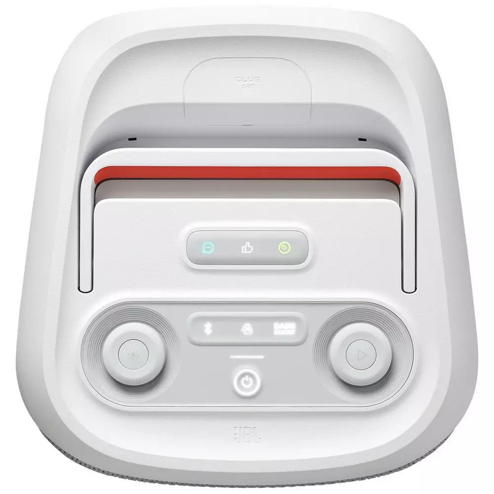 JBL PartyBox Club 120 Bluetooth Party Speaker - White