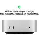 Apple Mac mini 2024 M4 24GB 512GB Desktop - Silver