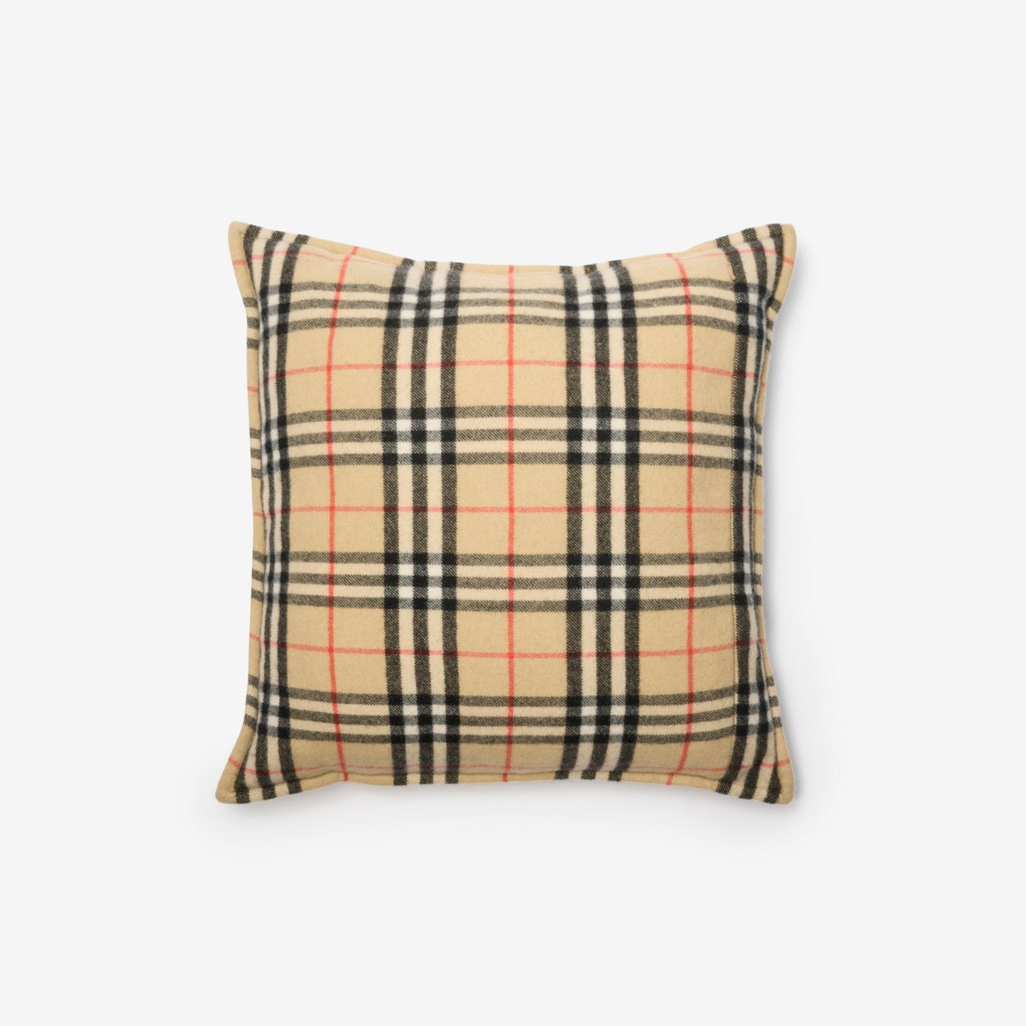 Check Cashmere Cushion