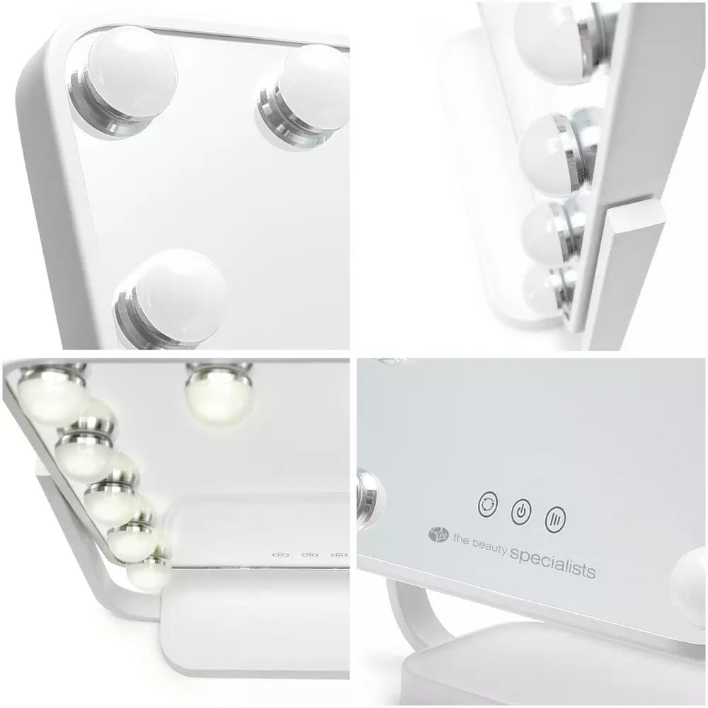 Rio Hollywood Glamour Lighted Dressing Table Mirror