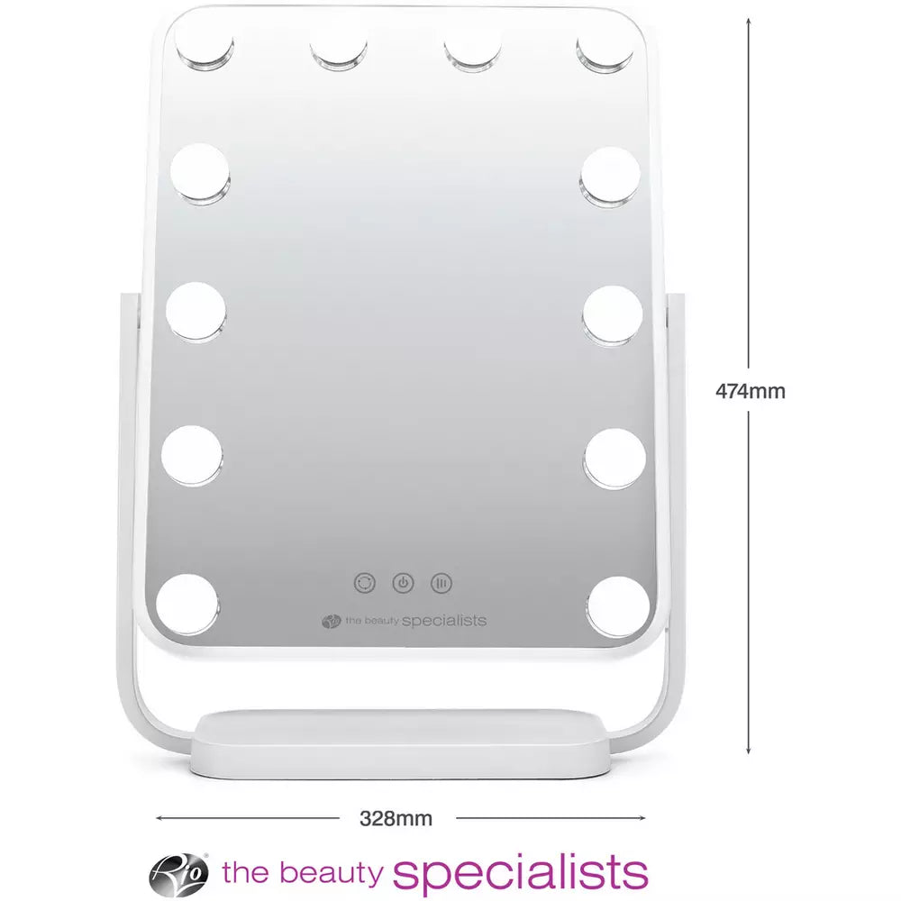 Rio Hollywood Glamour Lighted Dressing Table Mirror