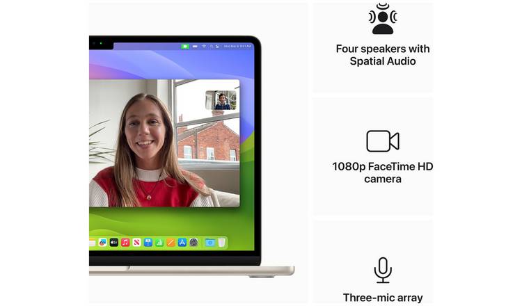 Apple MacBook Air 2024 13.6in M3 16GB 256GB - Starlight