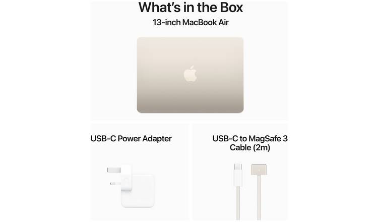 Apple MacBook Air 2024 13.6in M3 16GB 256GB - Starlight