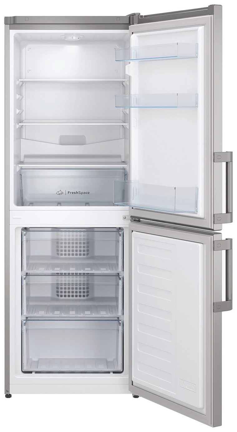 Indesit IB55532SUK Fridge Freezer - Silver