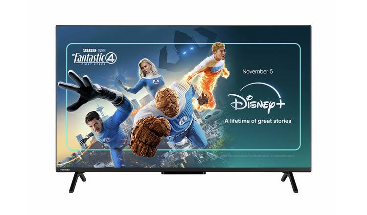 Toshiba 43 Inch 43UV2F53DB Smart 4K UHD HDR LCD Freely TV