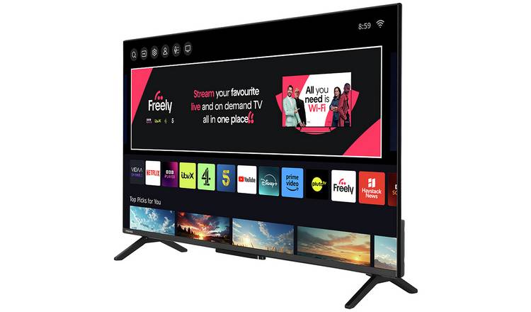 Toshiba 43 Inch 43UV2F53DB Smart 4K UHD HDR LCD Freely TV