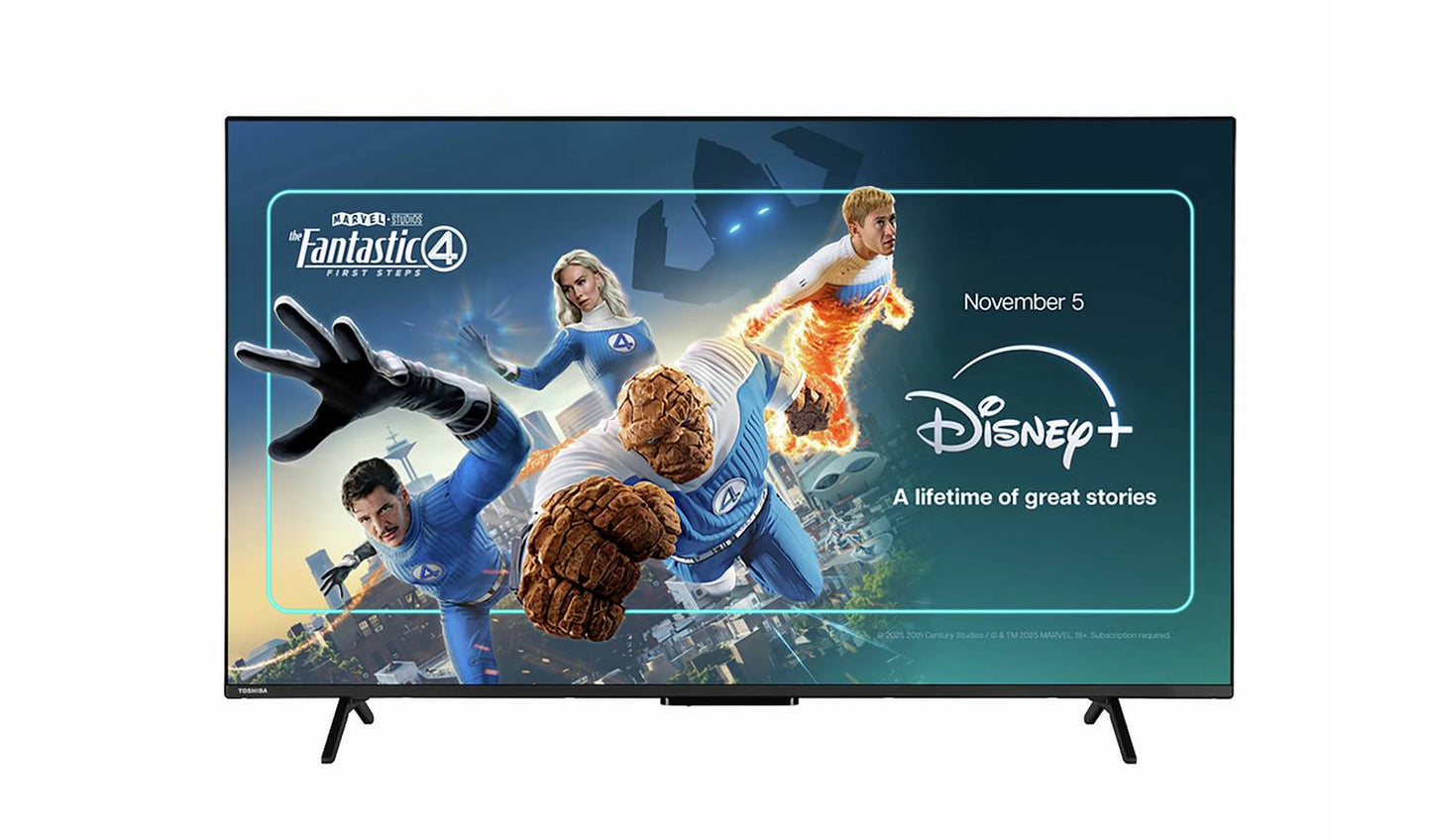 Toshiba 50 Inch 50UV2F53DB Smart 4K UHD HDR LCD Freely TV