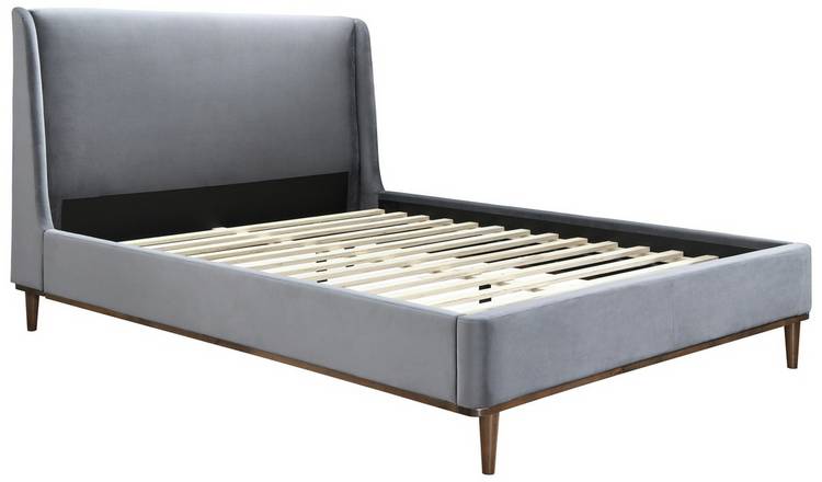 Birlea Lincoln Double Fabric Bed Frame - Charcoal