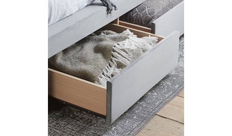 Birlea Hope 4 Drawer Double Storage Bed Frame - Grey