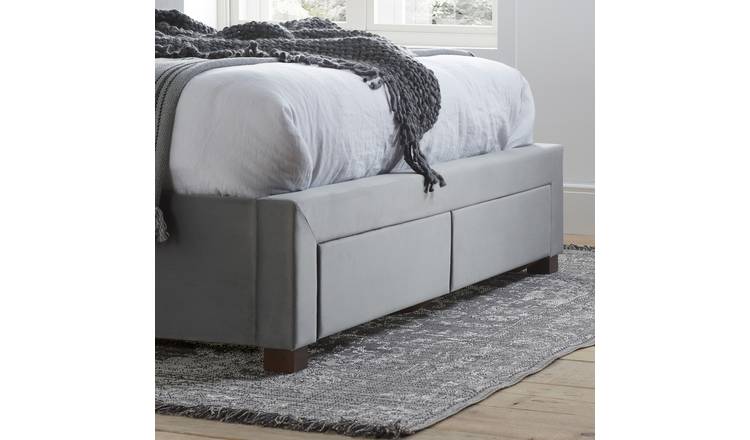 Birlea Hope 4 Drawer Double Storage Bed Frame - Grey