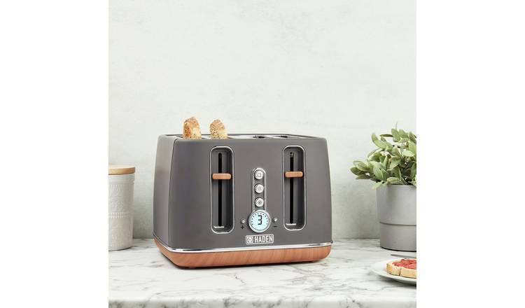 Haden 206794 Dorchester Kettle,Toaster & Microwave - Grey