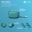JLab Go Pop ANC True Wireless Earbuds - Teal
