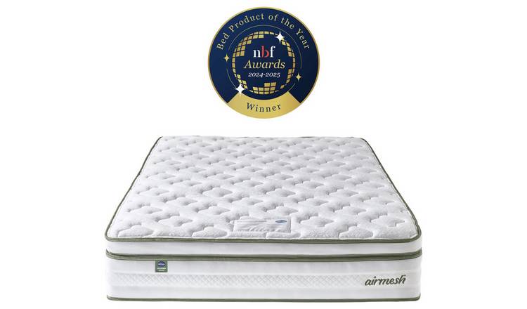 Silentnight Airmesh Comfort 3000 Boxtop Mattress - Single