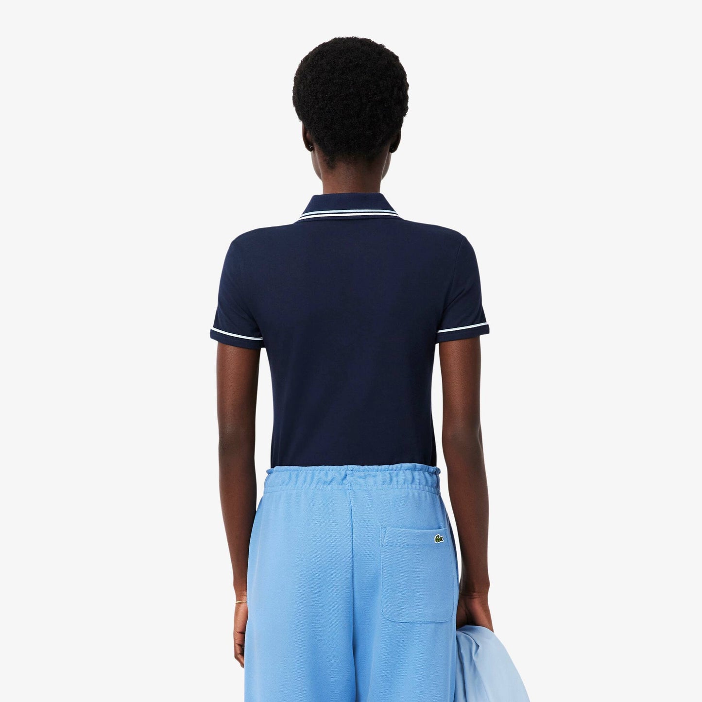 L.12.D Slim Fit Trim Detail Polo Shirt