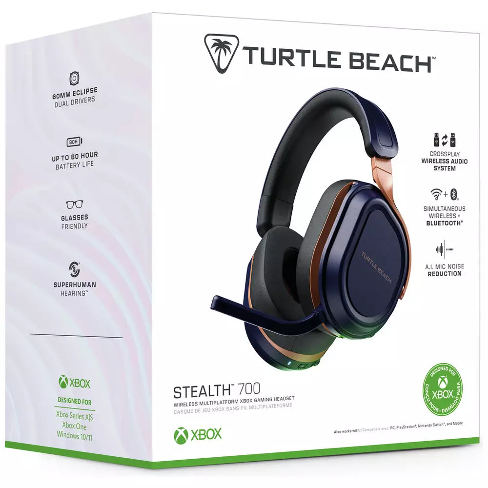 Turtle Beach Stealth 700 Wireless Xbox, PS,PC Headset Cobalt