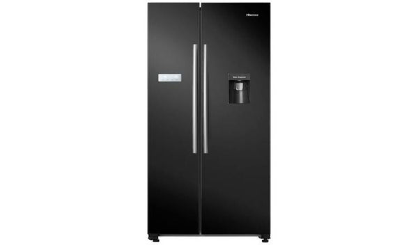 Hisense RS741N4WBE American Fridge Freezer - Black