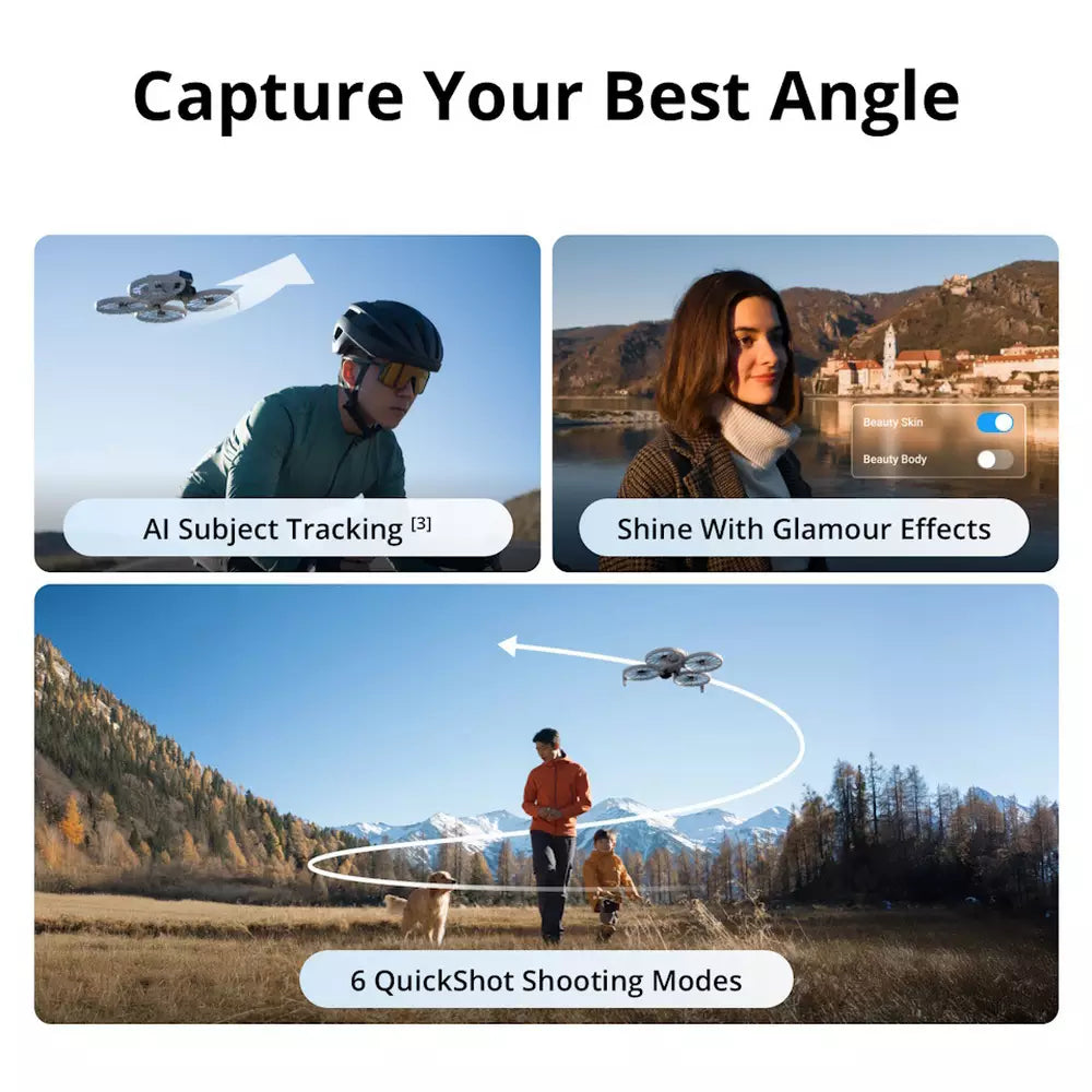 DJI Flip Fly More Combo 48MP Camera Drone