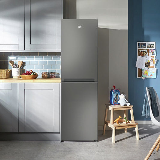 Beko CFG4582S Freestanding Fridge Freezer - Silver