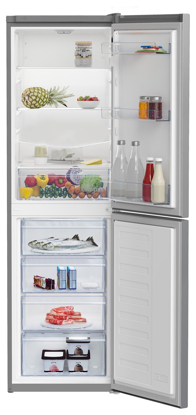 Beko CFG4582S Freestanding Fridge Freezer - Silver