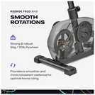 Reebok FR30 Exercise Bike with Connected Fitness – Black