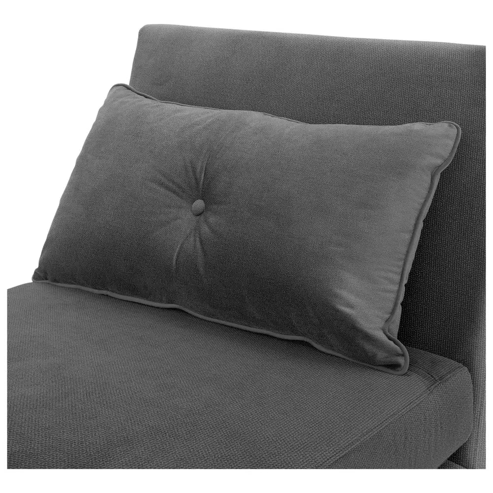 Habitat Roma Single Compact Fabric Chairbed - Grey